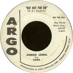 Ahmad Jamal Trio But Not For Me USED VINYL 7INCH 45 RPM PROMO