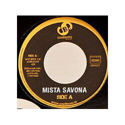 Mista Savona / Sizzla / Vida-Sunshyne Why Does The World Cry / Woman Run Tings USED VINYL 7INCH 45 RPM SINGLE
