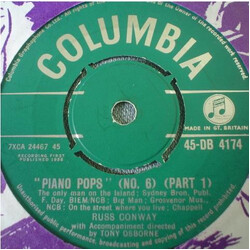 Russ Conway Piano Pops (No 6) USED VINYL 7INCH SINGLE
