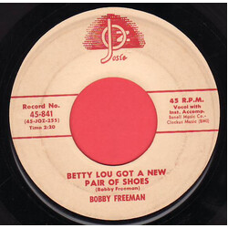 Bobby Freeman Betty Lou Got A New Pair Of Shoes USED VINYL 7INCH 45 RPM