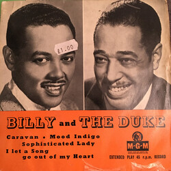 Billy Eckstine Billy And The Duke USED VINYL 7INCH EP