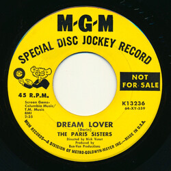 The Paris Sisters Dream Lover / Lonely Girl USED VINYL 7INCH 45 RPM PROMO