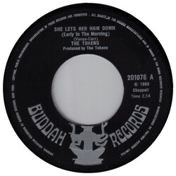 The Tokens She Lets Her Hair Down (Early In The Morning) USED VINYL 7INCH 45 RPM SINGLE
