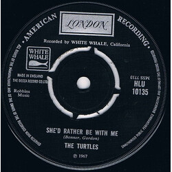 The Turtles She'd Rather Be With Me USED VINYL 7INCH 45 RPM