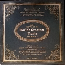 Georges Bizet / Nikolai Rimsky-Korsakov / Sergei Vasilyevich Rachmaninoff / Paul Dukas Basic Library Of The World's Greatest Music No. 1 Vinyl LP Box 