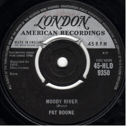 Pat Boone Moody River USED VINYL 7INCH 45 RPM SINGLE