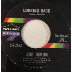 Joe Simon Looking Back USED VINYL 7INCH 45 RPM