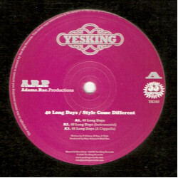 Yes King 40 Long Days / Style Come Different VINYL 12" USED