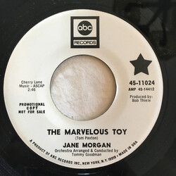 Jane Morgan The Marvelous Toy / Smile USED VINYL 7INCH 45 RPM PROMO