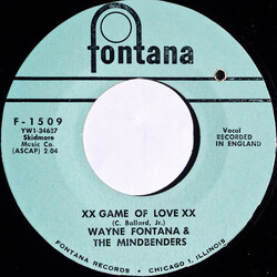 Wayne Fontana & The Mindbenders Game Of Love / One More Time USED VINYL 7INCH 45 RPM SINGLE STYRENE