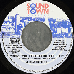 J. Blackfoot Don't You Feel It Like I Feel It USED VINYL 7INCH 45 RPM STEREO