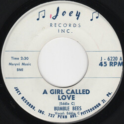 Bumble Bees (2) A Girl Called Love / Echo Boogie USED VINYL 7INCH 45 RPM