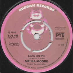 Melba Moore Lean On Me USED VINYL 7INCH 45 RPM SINGLE