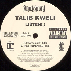 Talib Kweli Listen!!! VINYL 12" USED