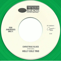 Holly Cole Trio Christmas Blues / I'd Like To Hitch A Ride With Santa Claus Vinyl 7" USED
