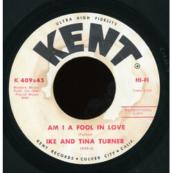 Ike & Tina Turner Am I A Fool In Love / Please, Please, Please USED VINYL 7INCH 45 RPM PROMO
