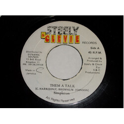 Simpleton Them A Talk USED VINYL 7INCH 45 RPM