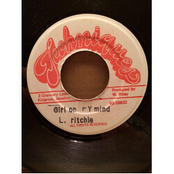 Little Richie (2) Girl On My Mind USED VINYL 7INCH 45 RPM SINGLE