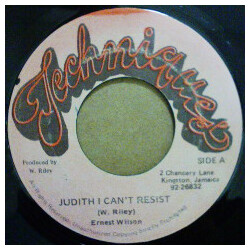 Ernest Wilson Judith I Can't Resist USED VINYL 7INCH 45 RPM