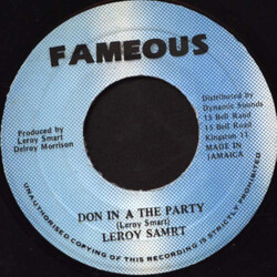 Leroy Smart Don In A The Party USED VINYL 7INCH 45 RPM