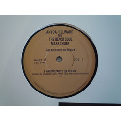The Black Soul Mass Choir / Anyda Hillward And She Parted The Red Sea (Joaquin Joe Claussell's Sacred Rhythm Music And Cosmic Arts Versions) Vinyl USE