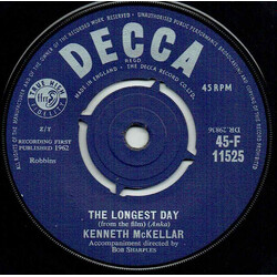 Kenneth McKellar The Longest Day Vinyl 7" USED