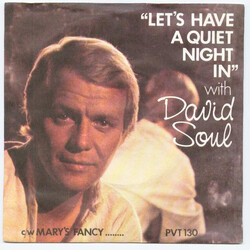 David Soul Let's Have A Quiet Night In Vinyl 7" USED