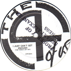 The 4 Of Us I Just Can't Get Enough USED VINYL 12INCH PROMO SINGLE