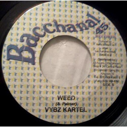 Vybz Kartel Weed USED VINYL 7"