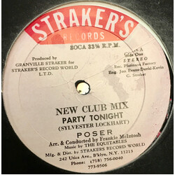 Poser (2) Party Tonight Vinyl 12" USED