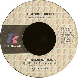 The Sunshine Band Shotgun Shuffle VINYL 7" USED