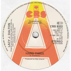 Lacy J. Dalton Hard Times USED VINYL 7INCH 45 RPM PROMO
