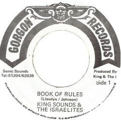 King Sounds And The Israelites Book Of Rules USED VINYL 7INCH