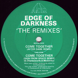 Edge Of Darkness Come Together (The Remixes) USED VINYL 12INCH 45 RPM