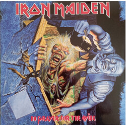 Iron Maiden No Prayer For The Dying Vinyl LP USED