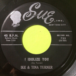 Ike & Tina Turner I Idolize You / Letter From Tina USED VINYL 7INCH 45 RPM