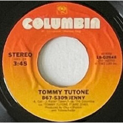 Tommy Tutone 867-5309/Jenny USED VINYL 7INCH 45 RPM SINGLE STYRENE
