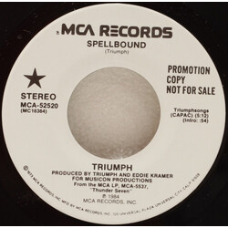 Triumph (2) Spellbound USED VINYL 7INCH SINGLE 45 RPM PROMO