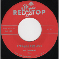 The Turbans I Promise You Love / Curfew Time USED VINYL 7INCH 45 RPM