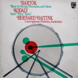 Béla Bartók / Zoltán Kodály / Bernard Haitink / Concertgebouworkest Music For Strings, Percussion, And Celesta / Suite: "Háry János” Vinyl LP USED