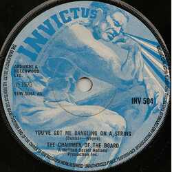 Chairmen Of The Board You've Got Me Dangling On A String Vinyl 7" USED