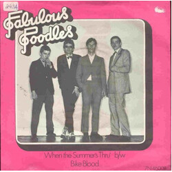 Fabulous Poodles When The Summer's Thru' / Bike Blood USED VINYL 7INCH 45 RPM SINGLE