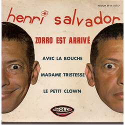 Henri Salvador Zorro Est Arrivé USED VINYL 7INCH 45 RPM EP REISSUE