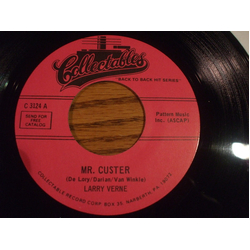 Larry Verne / Cannibal & The Headhunters Mr. Custer / Land Of 1000 Dances Vinyl 7" USED