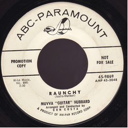 Muvva Hubbard Raunchy / The Other Side Vinyl 7" USED
