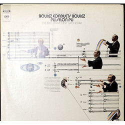 Pierre Boulez / BBC Symphony Orchestra Boulez Conducts Boulez - PliSelonPli Vinyl LP USED