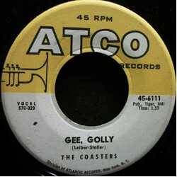 The Coasters Gee, Golly / Dance! USED VINYL 7INCH 45 RPM SINGLE
