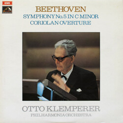 Otto Klemperer / Ludwig van Beethoven / Philharmonia Orchestra Symphony No. 5  in C Minor Vinyl LP USED
