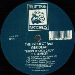 The Project (4) / Gerideau Bring It Back 2 Luv (The Remixes) USED VINYL 12INCH 33 S RPM