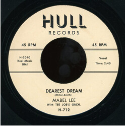 Mabel Lee (2) / Tee Joe's Orchestra Dearest Dream / He's My Guy USED VINYL 7INCH 45 RPM REISSUE